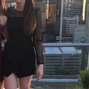 Mesh envelope romper